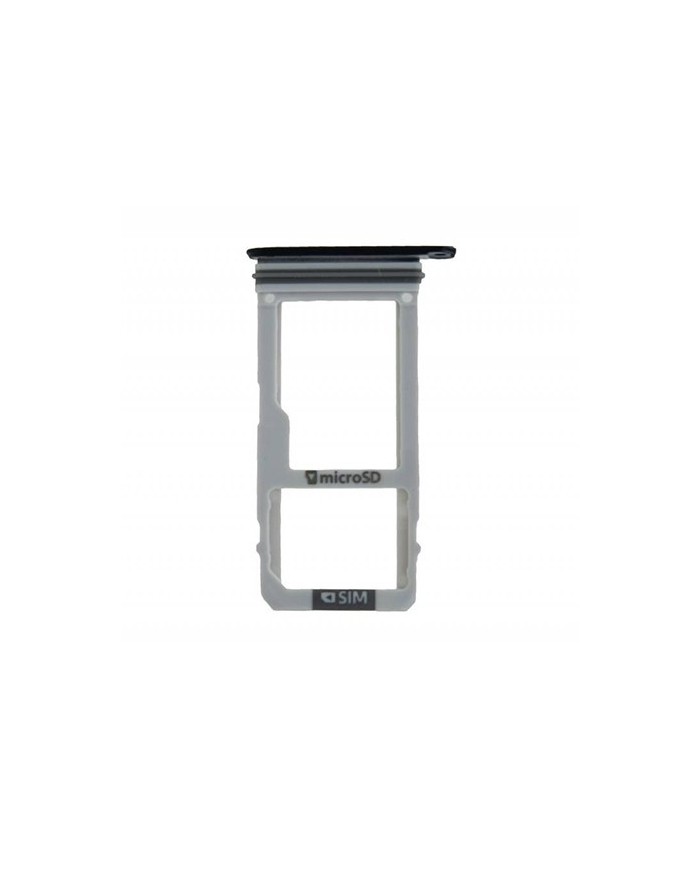 Bandeja SIM y MicroSD Negra Galaxy A3 2017 (A320F)