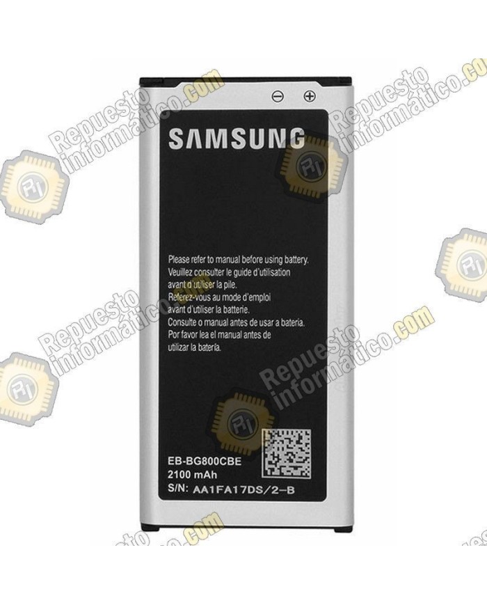 BATERIA GALAXY S5 MINI 2100MAH (BG800BBE) (Nueva)