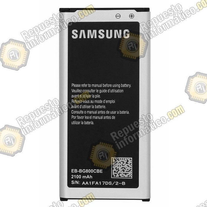 BATERIA GALAXY S5 MINI 2100MAH (BG800BBE) (Nueva)