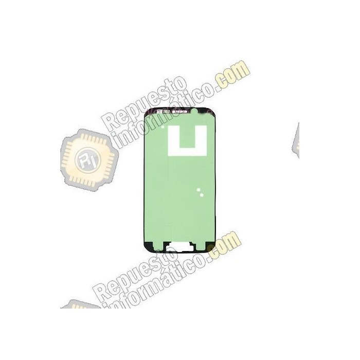 Adhesivo Pegatina Marco ftontal Display Galaxy S6 Edge