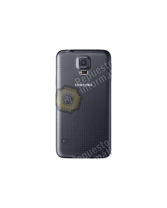 Tapa Trasera Samsung Galaxy S5 Sm-g900 Color Gris Oscuro ( Desmotaje )