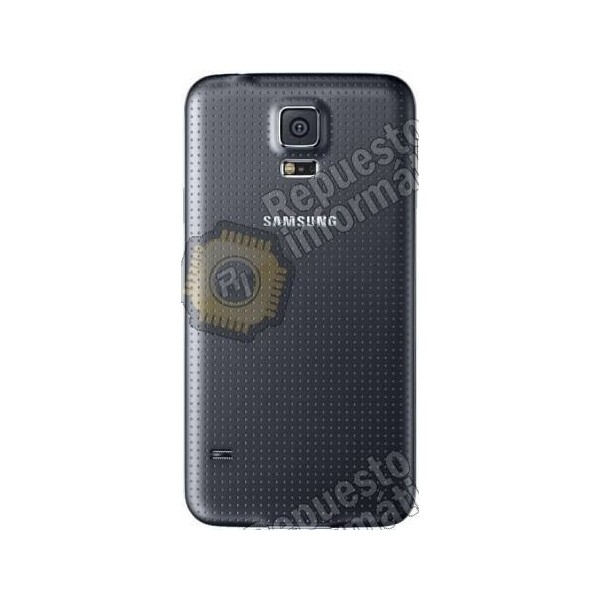 Tapa Trasera Samsung Galaxy S5 Sm-g900 Color Gris Oscuro ( Desmotaje )