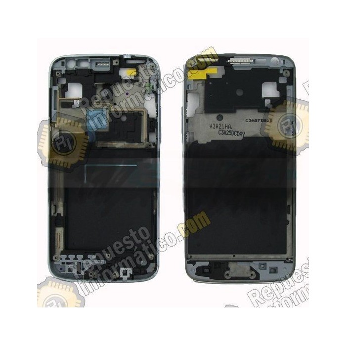 Marco frontal plata Samsung azul Samsung Galaxy Express 2  (G3815) usada