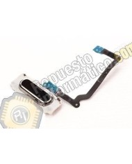 Flex-Boton Home Galaxy S5, Sensor Huellas, (BLANCO) (Desmontaje)
