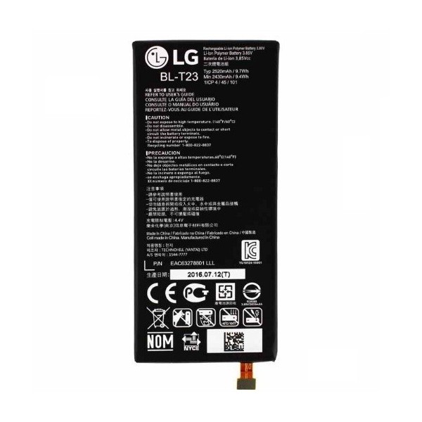 BATERIA LG X CAM K580 ORIGINAL RECUPERADA