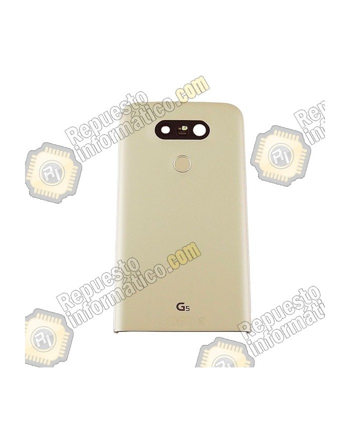 Tapa trasera Dorada para LG G5 H850 (Botón+LED Fash+Jack+Flex Botones Laterales)