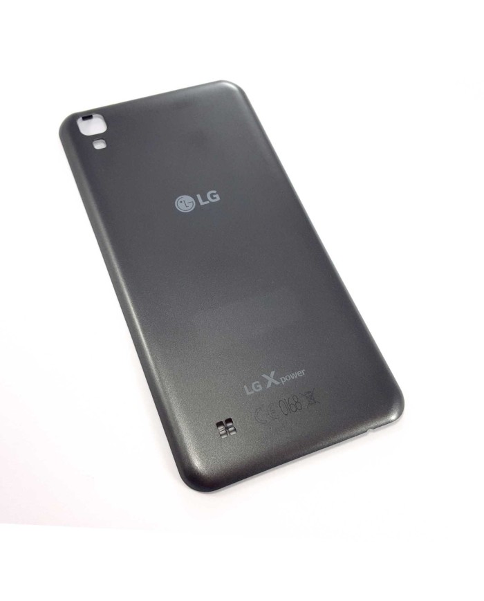 TAPA TRASERA ORIGINAL CON NFC LG X POWER K220 GRIS SWAP