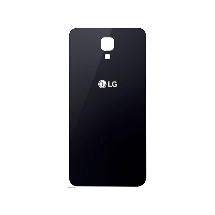 TAPA TRASERA LG X-SCREEN K500 SWAP COLOR NEGRO