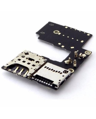 CONECTOR CON LECTOR SIM Y SD MOTOROLA MOTO G3 XT1541 SWAP