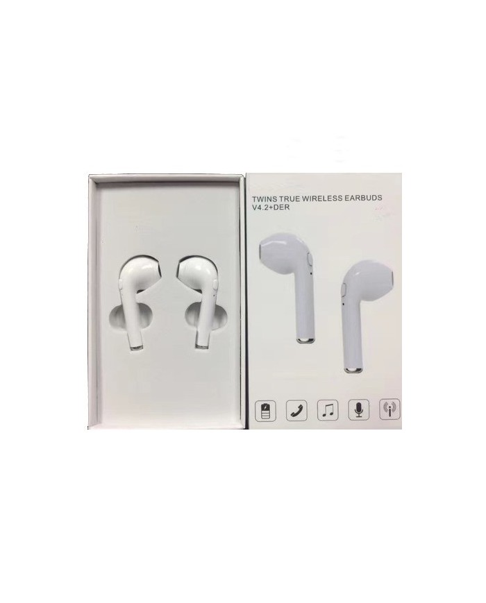 Earpod I7 Bluethooth White