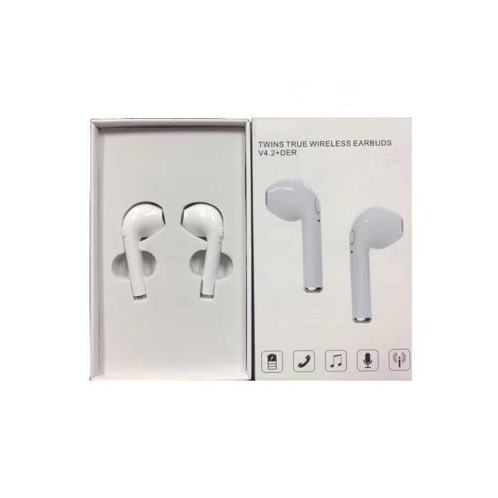 Earpod I7 Bluethooth White