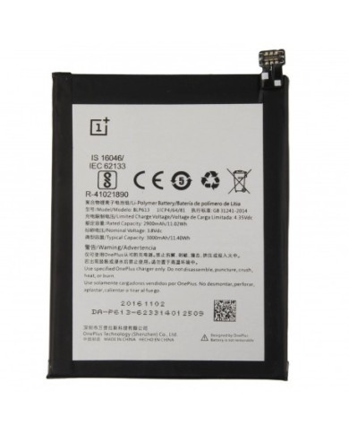 Bateria BLP613  Oneplue 3  3000mAh