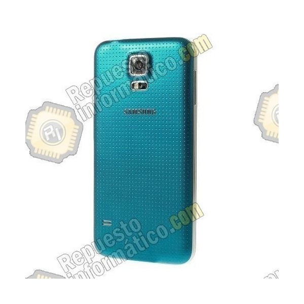 Tapa trasera Azul Electrico G900F Galaxy S5 ( desmontaje  )