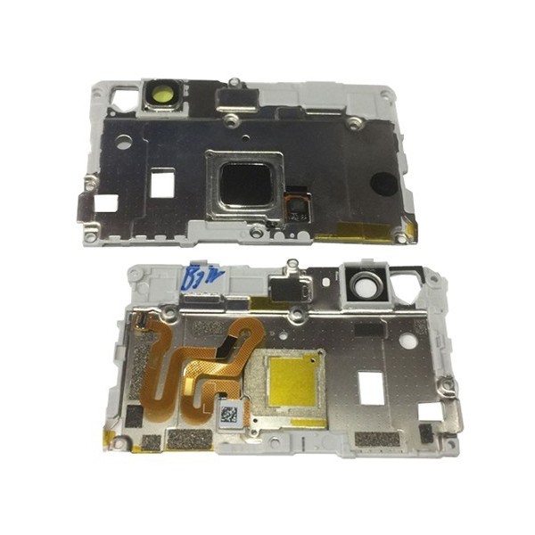 Carcasa Intermedia Flex Lector de Huella Negro Huawei P9 Lite