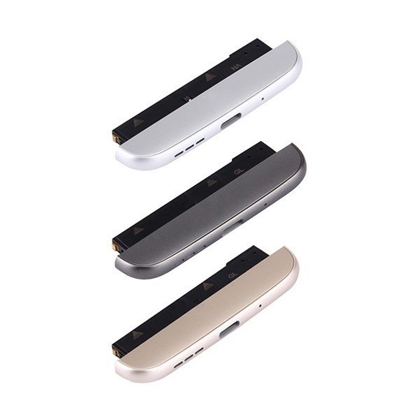 MODULO INFERIOR CON ALTAVOZ BUZZER, MICROFONO, ANTENA Y CONECTOR DE CARGA PARA SIM PARA LG H850 G5