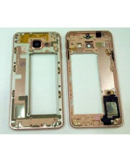Carcasa Intermedia + Componentes Samsung Galaxy A3 2016 Remanofacturada color Rosa