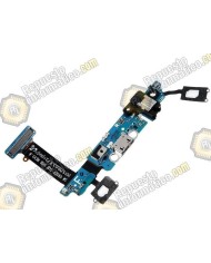 Flex + Conector Carga + Micro Original Samsung S6 G920  (SWAP)