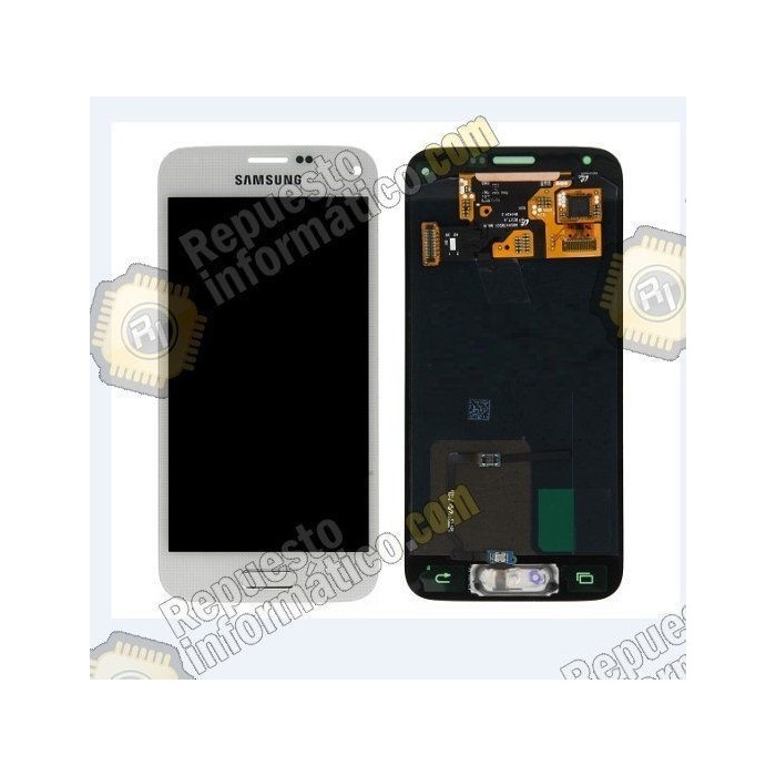 Pantalla blanca (LCD+Tactil) Samsung G800F (GALAXY S5mini) directo de fabrica