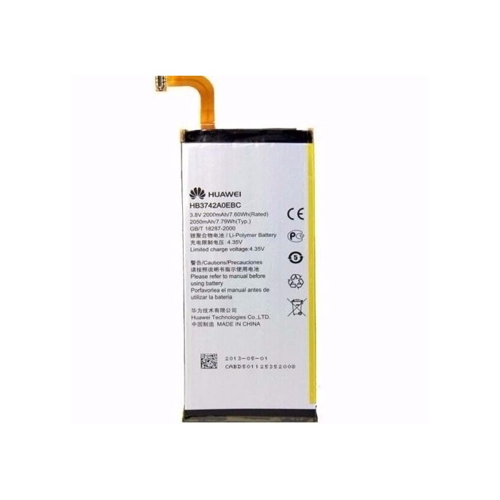 Batería Huawei Ascend G620S 2000mAh (HB474284RBC)