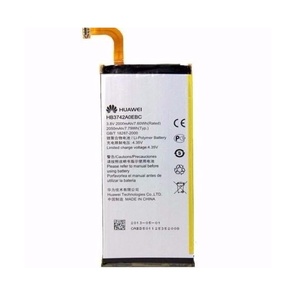 Batería Huawei Ascend G620S 2000mAh (HB474284RBC)