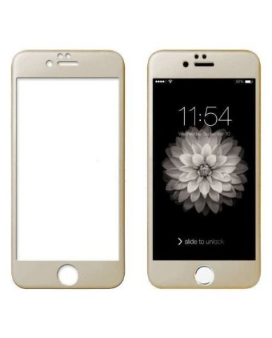 Cristal Templado 3D IPhone 6 Plus / 6S Plus Dorado