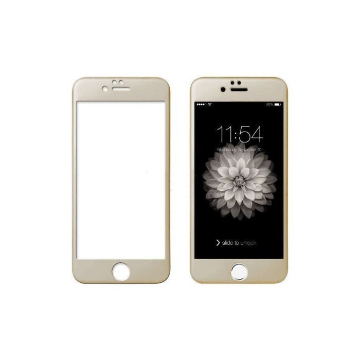 Cristal Templado 3D IPhone 6 Plus / 6S Plus Dorado