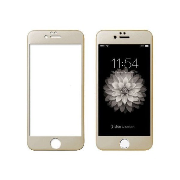 Cristal Templado 3D IPhone 6 Plus / 6S Plus Dorado