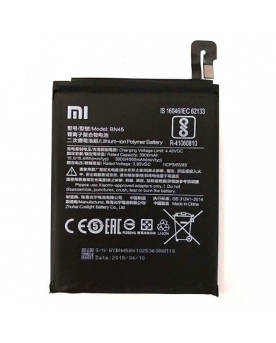 Bateria Original Xiaomi Redmi Note 5 Pro BN45