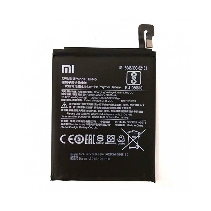 Bateria Original Xiaomi Redmi Note 5 Pro BN45