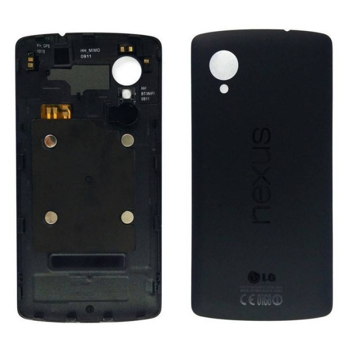 Tapa Trasera LG Nexus 5 Negra Recuperada