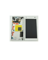 Pantalla Lcd + Tactil con Marco Original Sony Xperia Z5 Compact Blanca