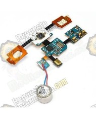 Flex Teclado + Micro + Vibrador Original Samsung i9000 Galaxy S / i9001