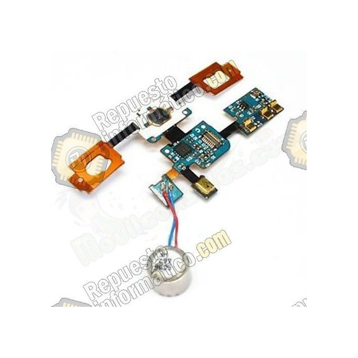 Flex Teclado + Micro + Vibrador Original Samsung i9000 Galaxy S / i9001