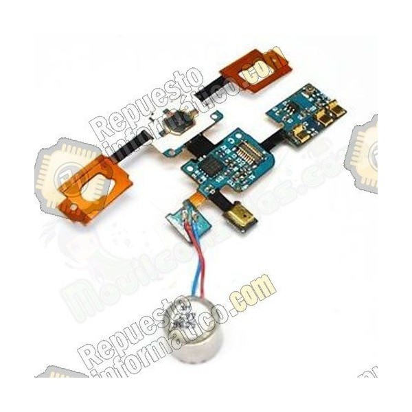 Flex Teclado + Micro + Vibrador Original Samsung i9000 Galaxy S / i9001