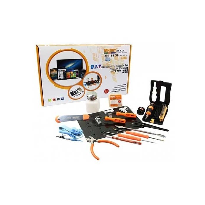 JM-1101 Kit de Reparación para Soladura 49 en 1