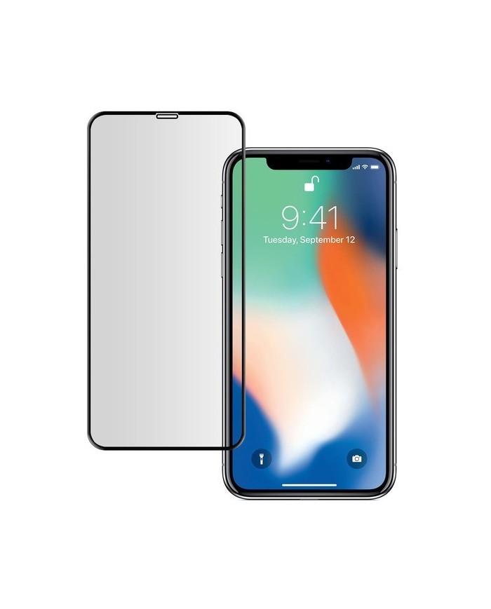 Cristal Templado IPhone X 3D Negro