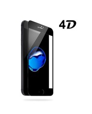 Cristal Templado 4D, Negro IPhone 8 Plus