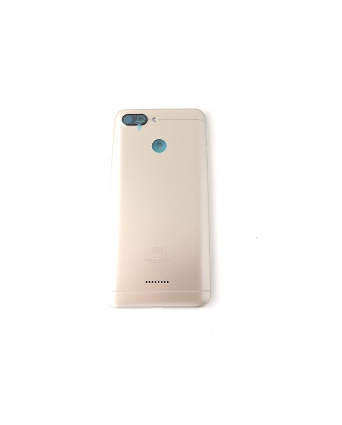 Tapa Trasera con Lente para Xiaomi Redmi 6 Dorada