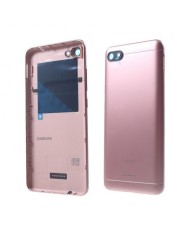 Tapa Trasera con Lente Xiaomi Redmi 6A Rosa