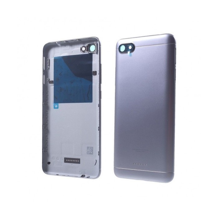 Tapa Trasera con Lente Xiaomi Redmi 6A Gris
