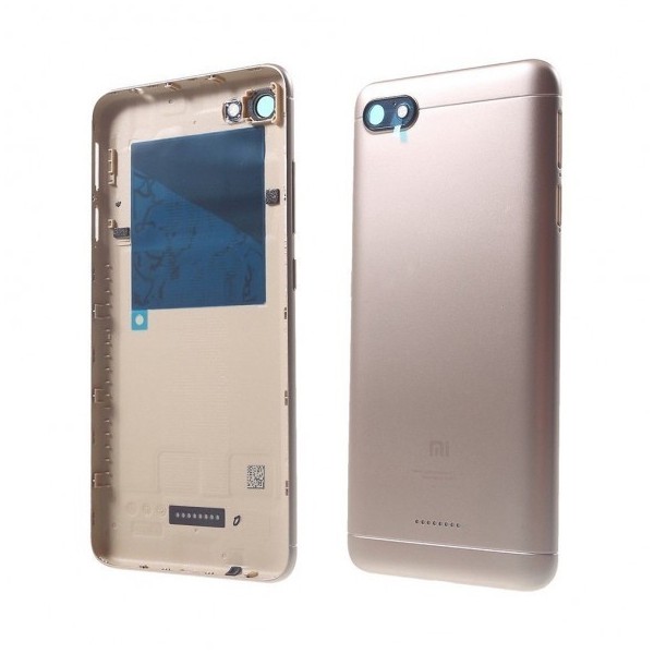 Tapa Trasera con Lente Xiaomi Redmi 6A Dorada