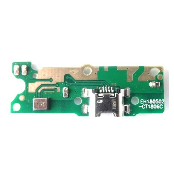 Placa auxiliar con Conector de Carga y Microfono Huawei Y5 2018