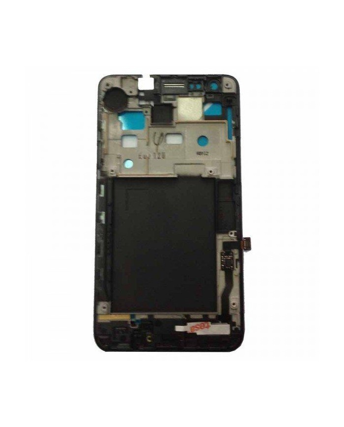 Marco frontal Samsung galaxy s2 para movil negro