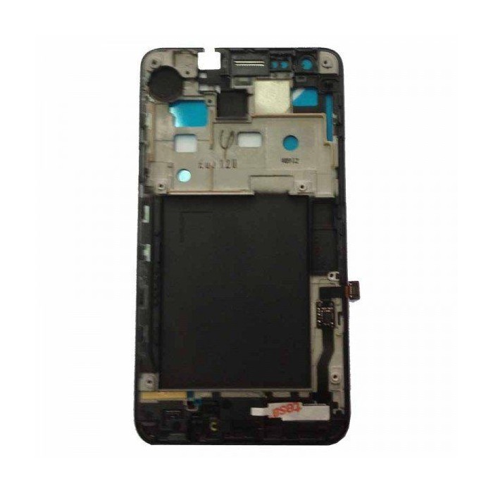 Marco frontal Samsung galaxy s2 para movil negro