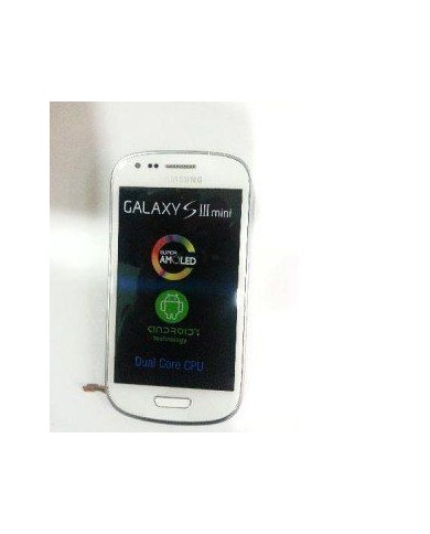 Pantalla Completa Samsung Galaxy S3 Mini (i8190) Blanca (Directo de Fabrica) 100% Testeada