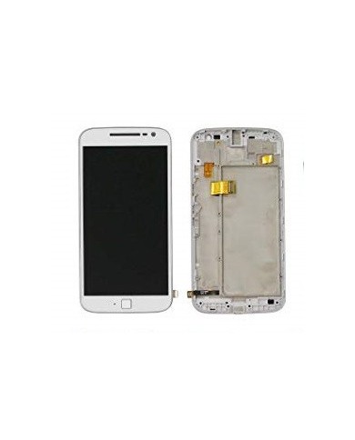 Pantalla Original Lcd + Tactil con Marco Motorola Moto G4 Plus XT1642 Negra