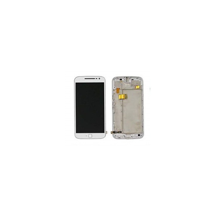 Pantalla Original Lcd + Tactil con Marco Motorola Moto G4 Plus XT1642 Negra