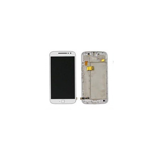 Pantalla Original Lcd + Tactil con Marco Motorola Moto G4 Plus XT1642 Negra