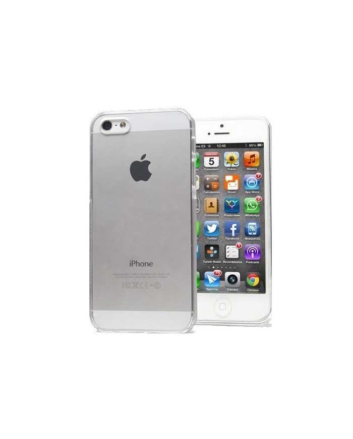 Funda Rigida Transparente IPhone 5G, 5S, 5C