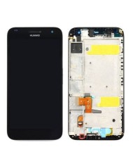 Pantalla Lcd + Tactil con Marco Original Huawei Ascend G7 Negra Desmontaje
